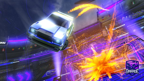 A Rocket League car design from MaloonBaloon