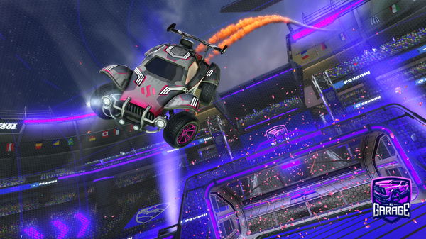 A Rocket League car design from akamonke