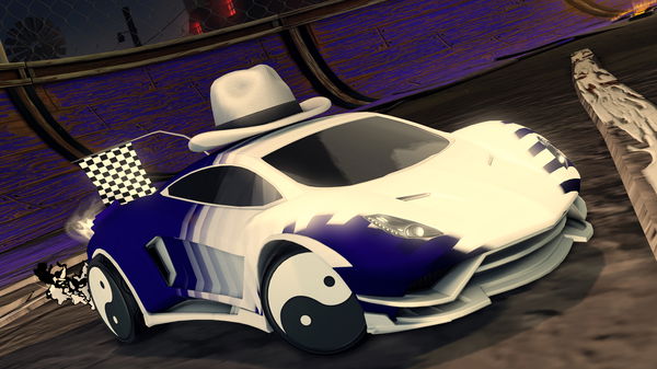 A Rocket League car design from MTGX