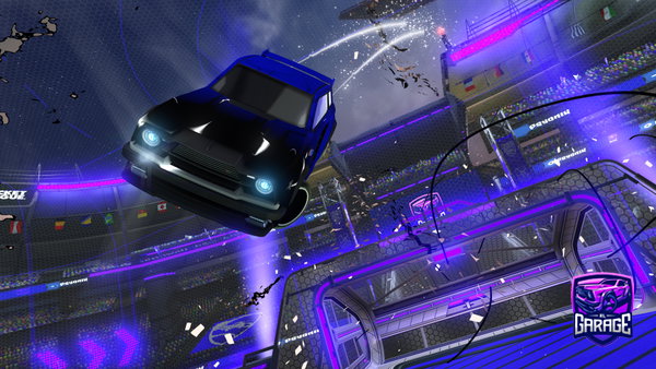 A Rocket League car design from Borsty308