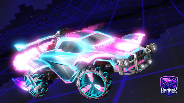 A Rocket League car design from SilverRL_