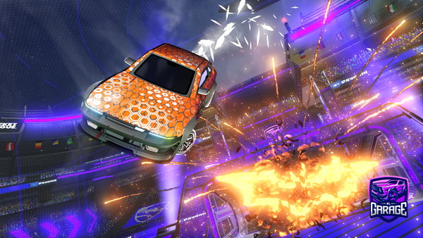 A Rocket League car design from vinney23