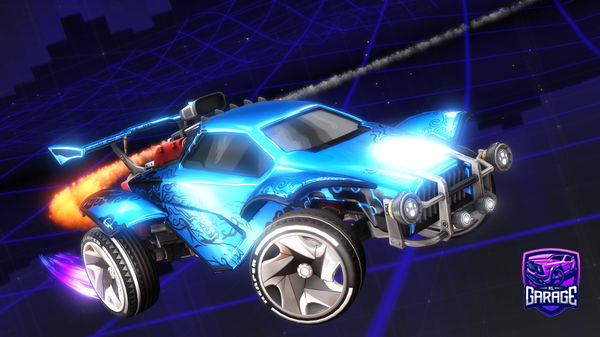 A Rocket League car design from LucasPut