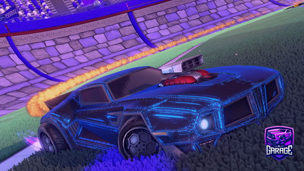 A Rocket League car design from leoshredz