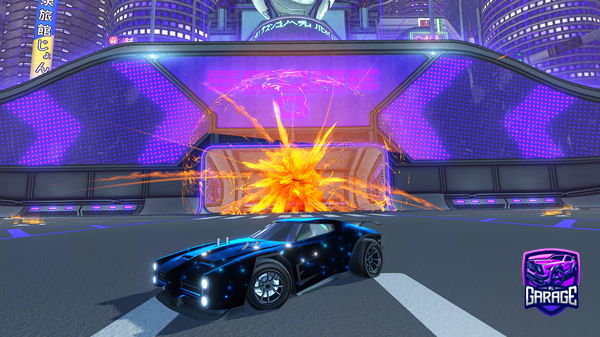 A Rocket League car design from M3T1NDO6