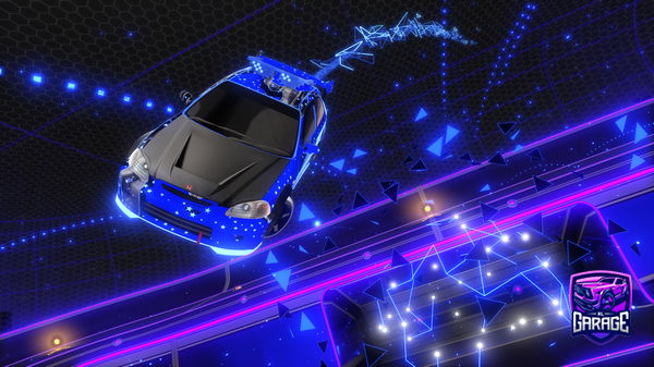 A Rocket League car design from Tenchoxdd