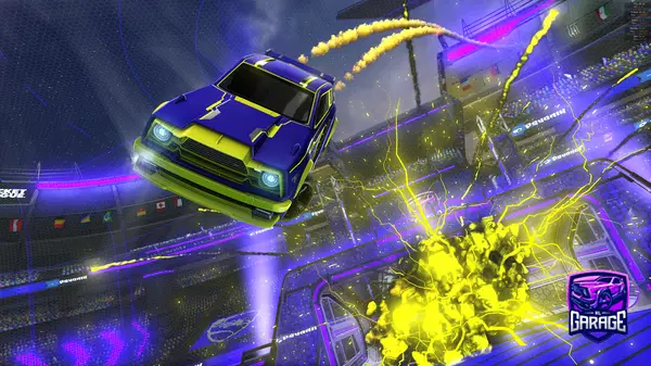 A Rocket League car design from Jijijija267