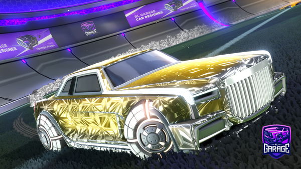 A Rocket League car design from Misha76_