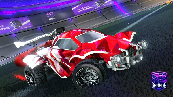 A Rocket League car design from MetalHeartGR