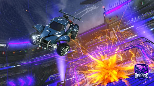 A Rocket League car design from novaa999