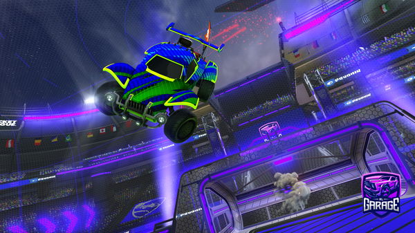 A Rocket League car design from Nebulian