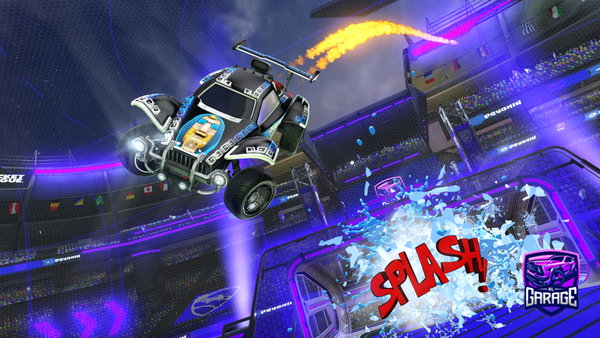 A Rocket League car design from ME_305i