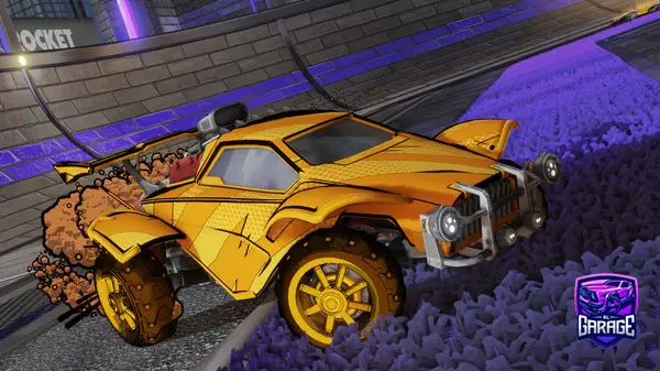 A Rocket League car design from Nitrox17