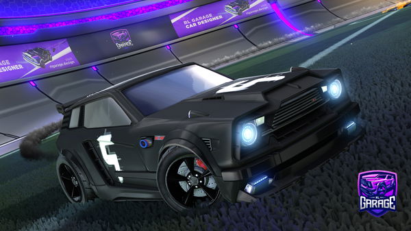 A Rocket League car design from VolKaano