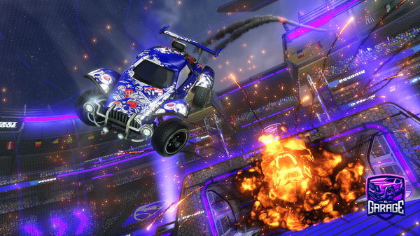 A Rocket League car design from Ricky21