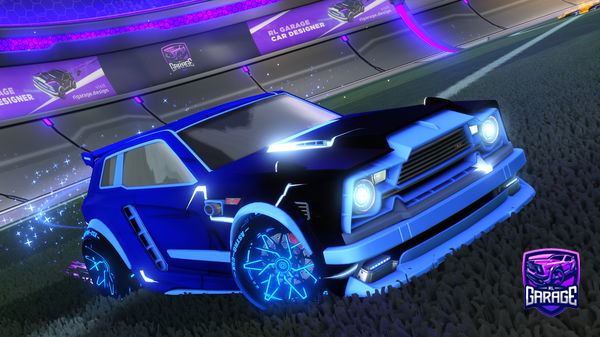 A Rocket League car design from gicy