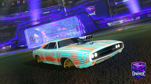 A Rocket League car design from goatee2133432