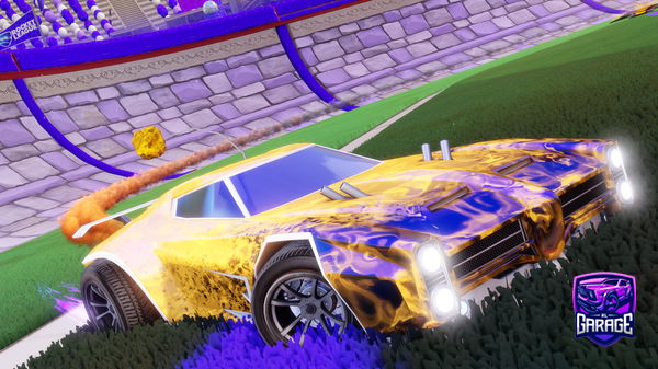 A Rocket League car design from PRM_mxestal