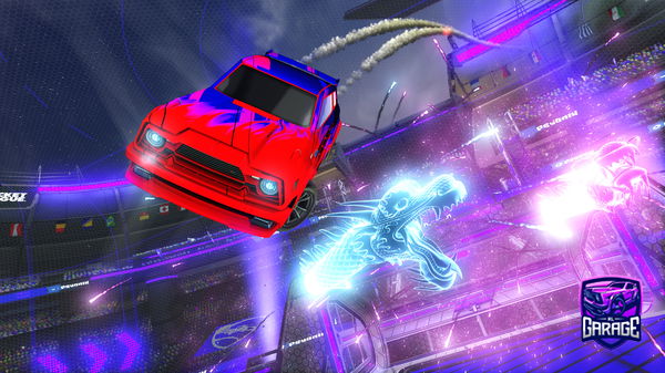 A Rocket League car design from Spiderwolf