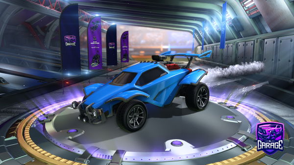 A Rocket League car design from owjene