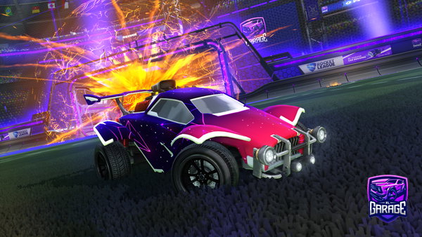 A Rocket League car design from AFlockOfDonuts