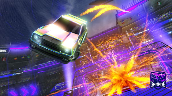 A Rocket League car design from kronosrll