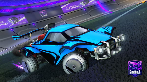 A Rocket League car design from ChatDisabled-RL