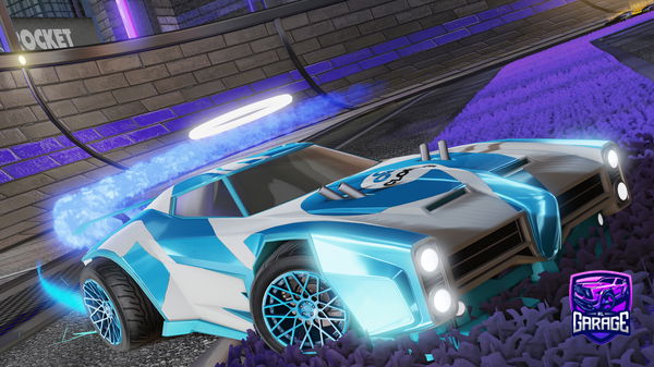 A Rocket League car design from FLOBBYTHESALTY