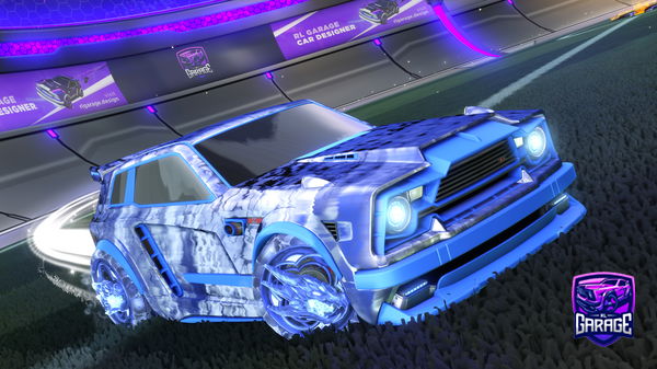 A Rocket League car design from JayPlayz_LoL