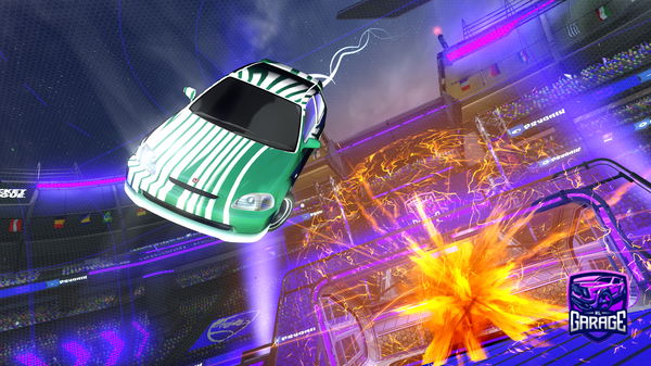 A Rocket League car design from Zanhattan