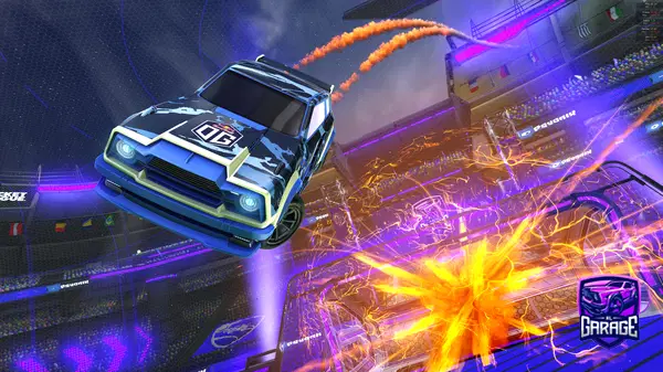 A Rocket League car design from happychappyohio