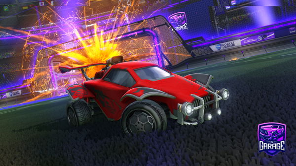 A Rocket League car design from CryptoxXD