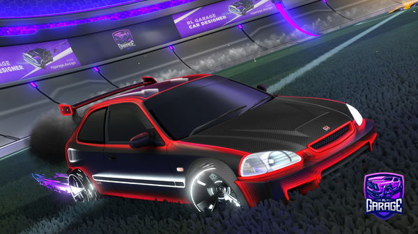 A Rocket League car design from -RL_Trading-