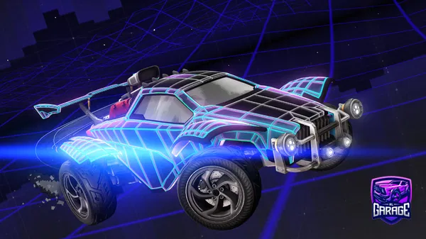 A Rocket League car design from SWIZZNALDO
