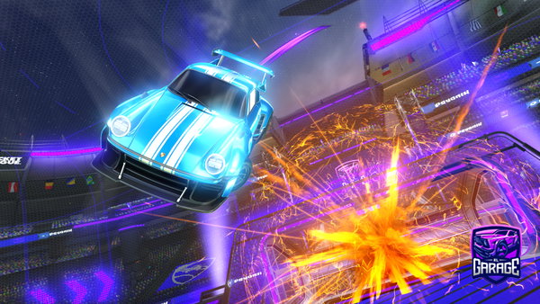 A Rocket League car design from Gitz_101