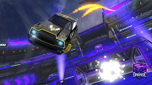A Rocket League car design from _MJ_