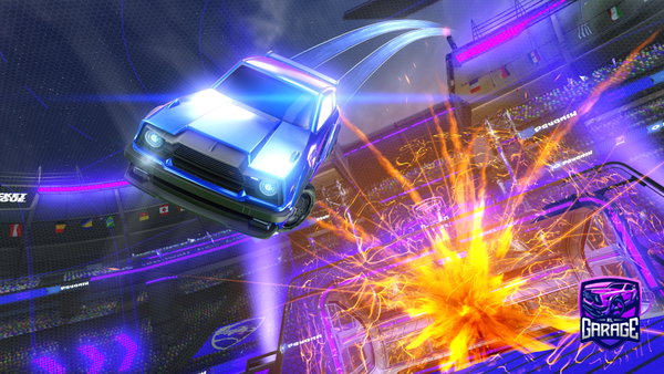 A Rocket League car design from JakubRy