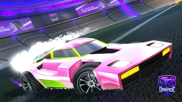 A Rocket League car design from Fornal