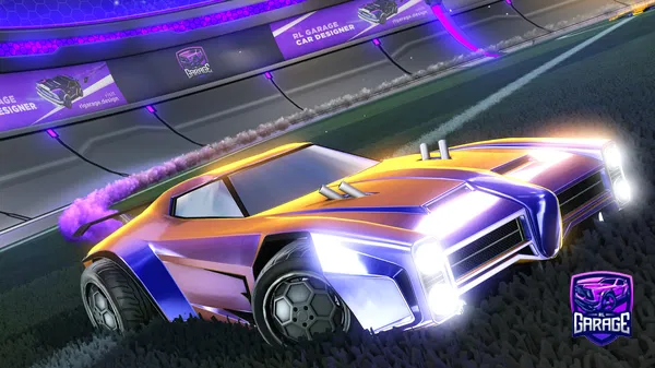 A Rocket League car design from Sebastianteas