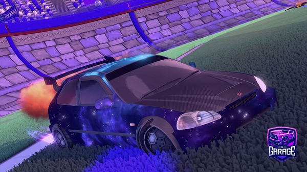 A Rocket League car design from GFuelTripp