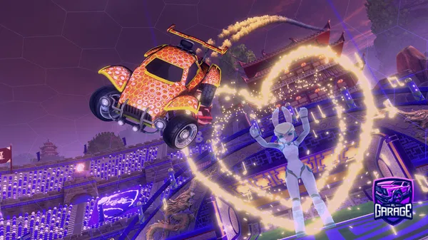 A Rocket League car design from BepoRLgarage