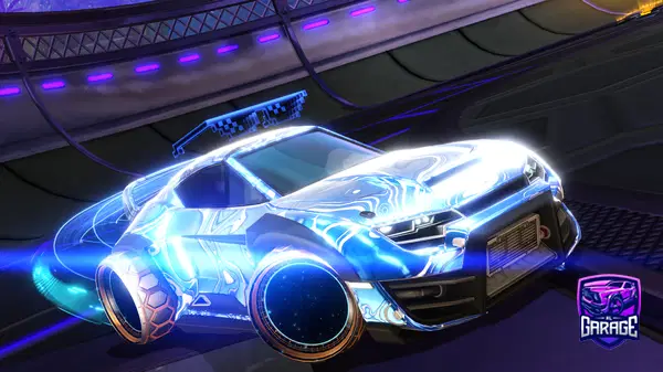 A Rocket League car design from Mlontor