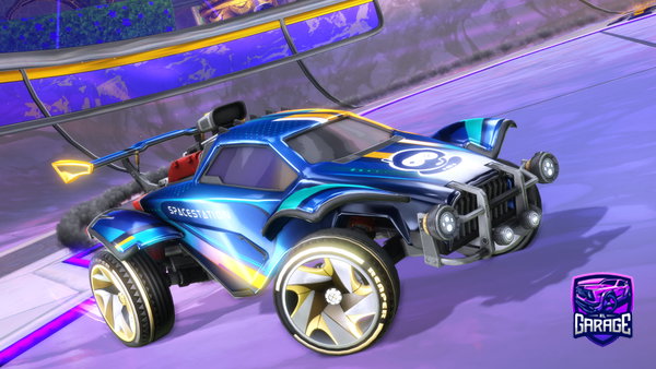 A Rocket League car design from Rocky_der_Zocky