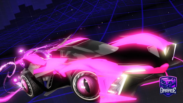 A Rocket League car design from Vzzxo