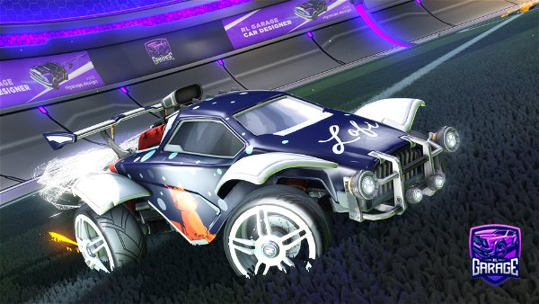 A Rocket League car design from OrangeAce7