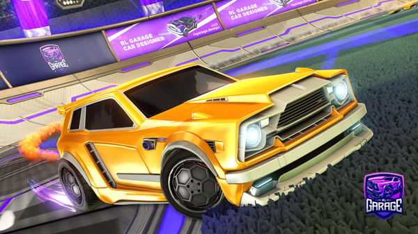 A Rocket League car design from DanielEaster