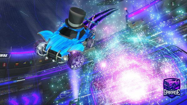 A Rocket League car design from DigitalVanquish