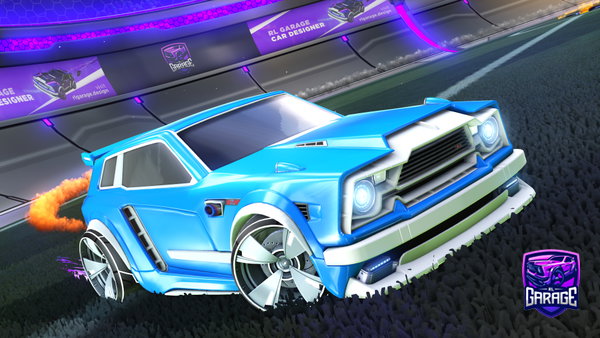 A Rocket League car design from EoGabs