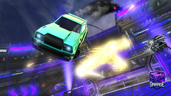 A Rocket League car design from M-Teacup