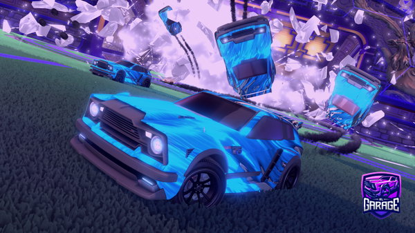 A Rocket League car design from Enes306